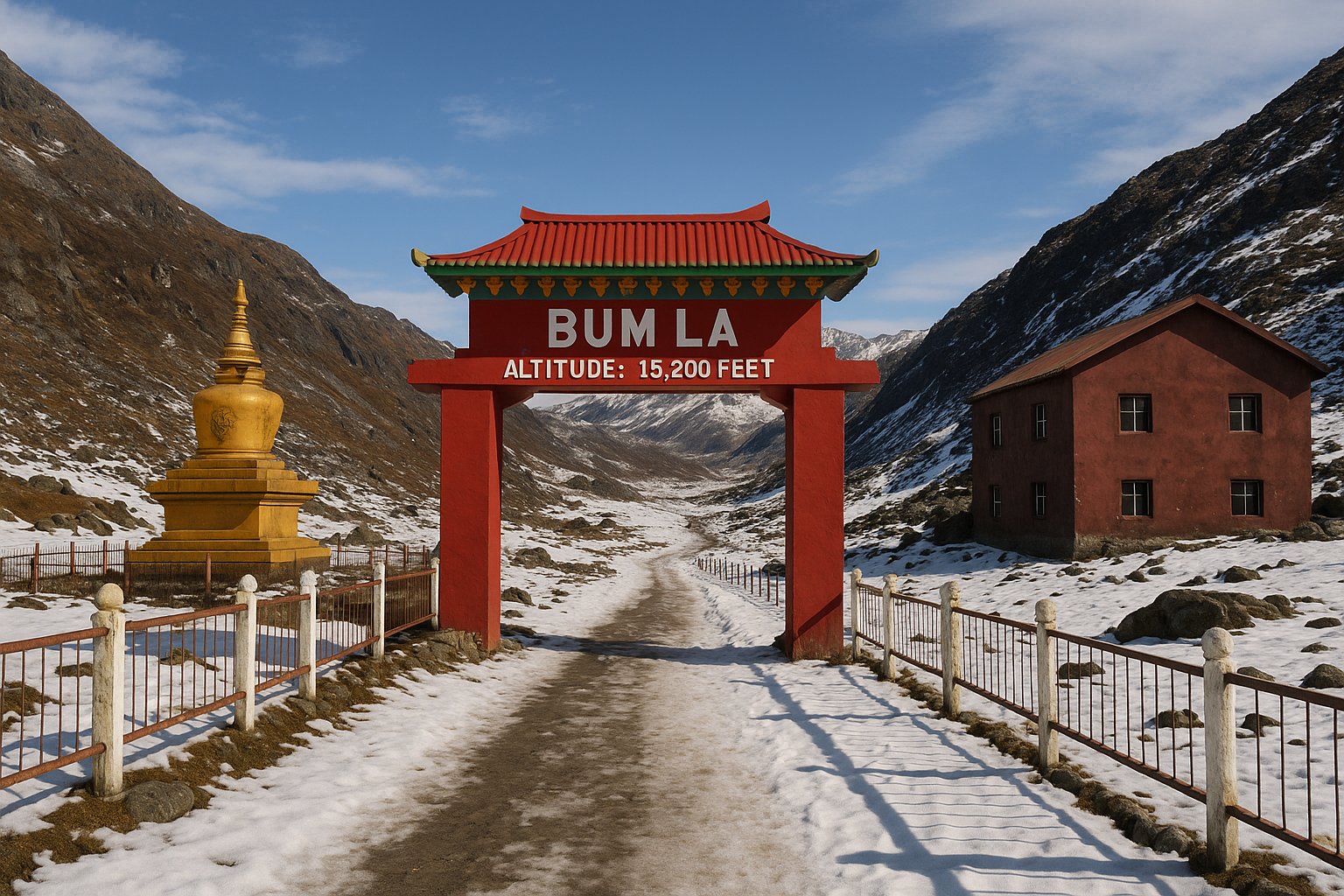 Bumla Pass in Tawang