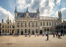 Burg Square in Bruges
