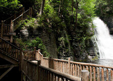 Bushkill Falls in Pennsylvania
