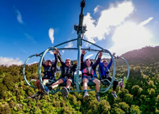 Cable Bay Adventure Park in Nelson