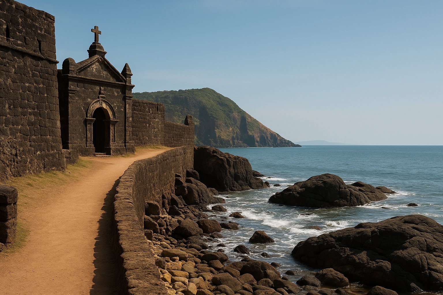 Cabo de Rama Fort in Goa City