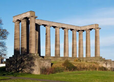 Calton Hill in Edinburgh