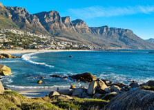 Camps Bay Beach in Western Cape