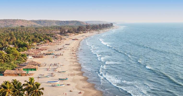 Candolim Beach in Goa