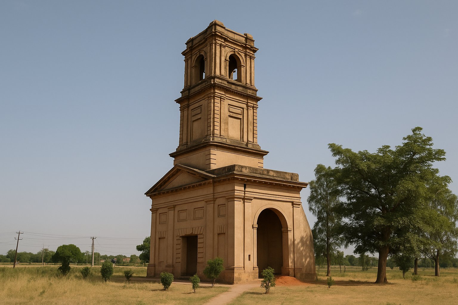 Cantonment Church Tower in Karnal
