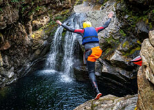Canyoning in Wales in Wales