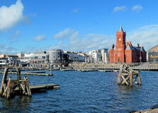 Cardiff Bay in Cardiff
