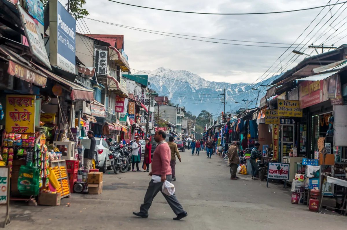 Chamba Market in Chamba