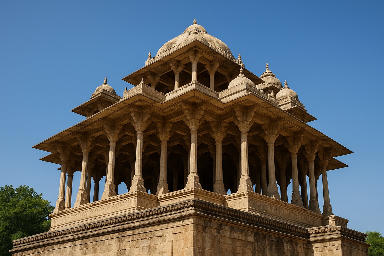 Chaurasi Khambon ki Chhatri in Bundi