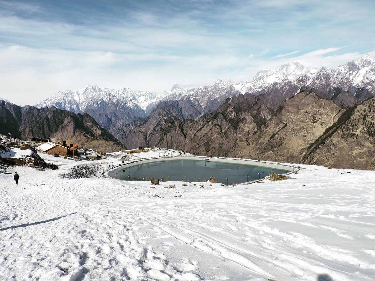 Chenab Lake in Auli