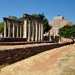 Chetiyagiri Temple in Sanchi