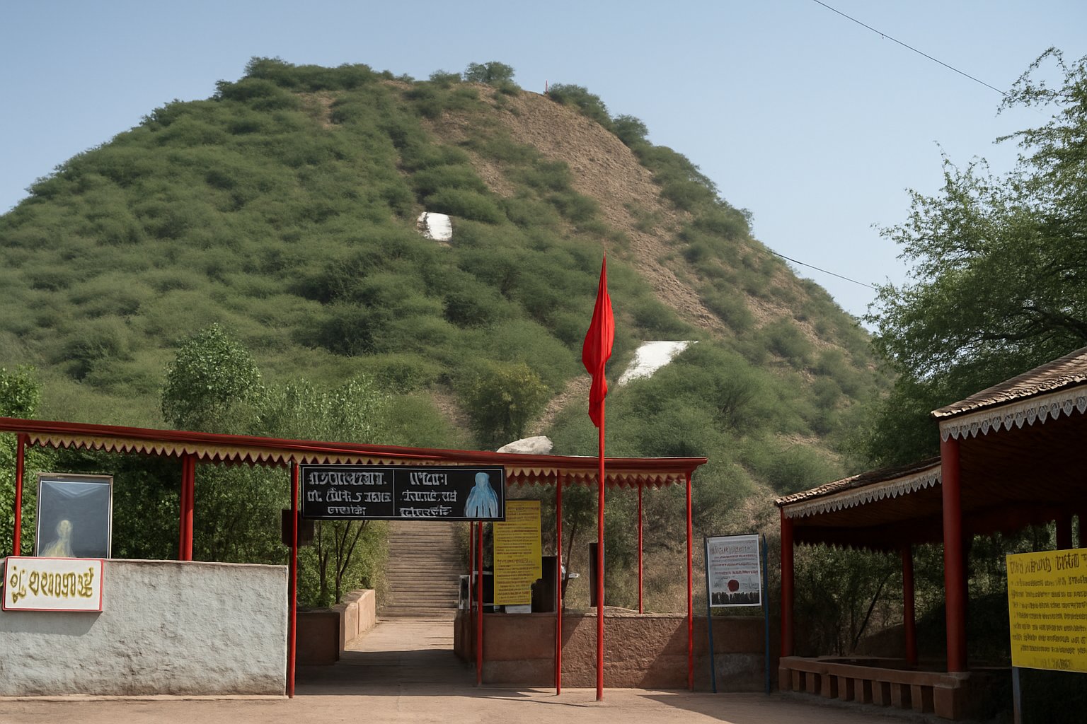 Chotila Hills in Surendranagar