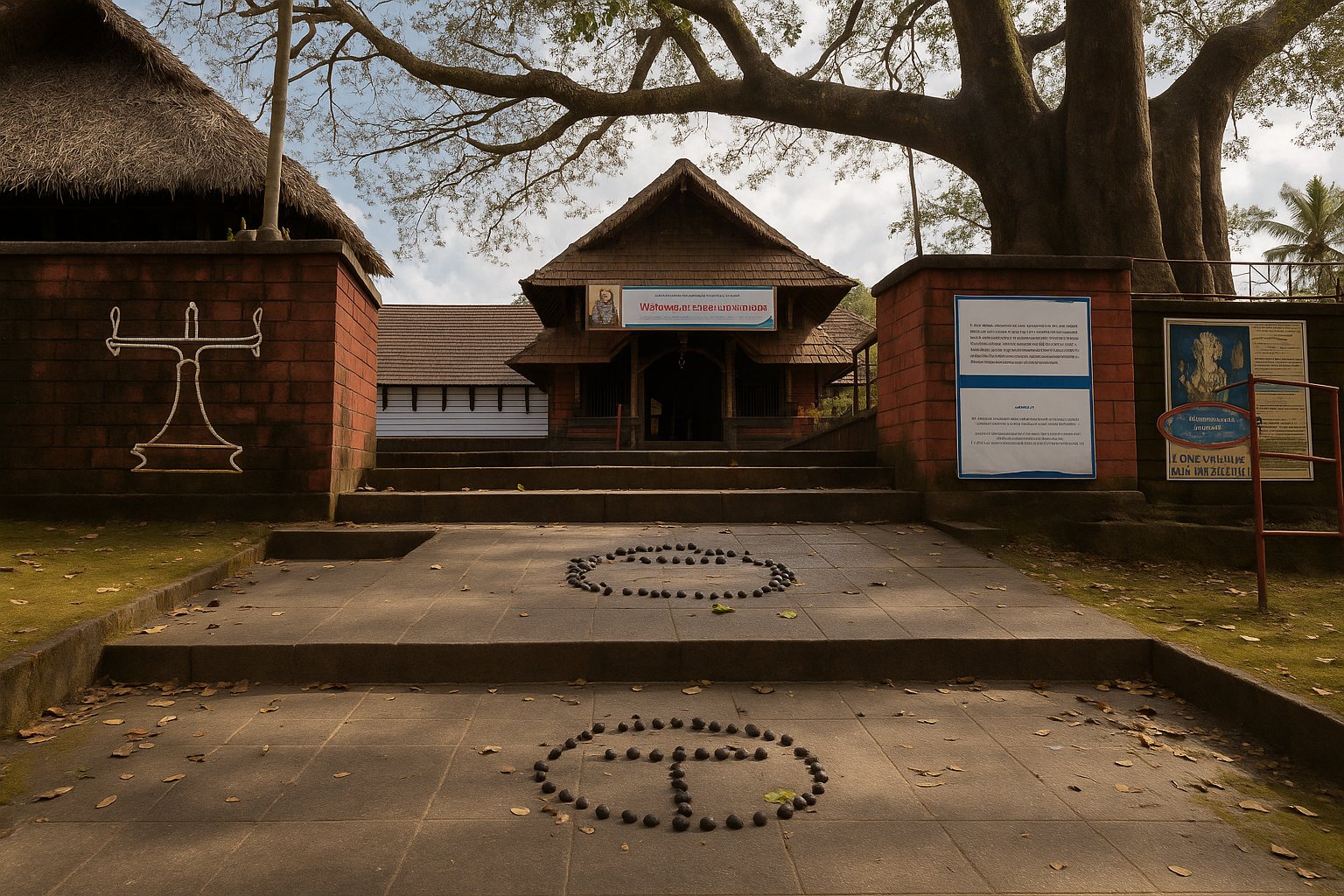 Chowalloor Shiva Temple in Guruvayur