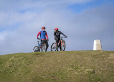 Climbing the Garth Mountain in Cardiff