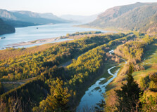 Columbia River Gorge in Oregon