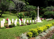Commonwealth War Cemetery in Kandy