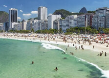 Copacabana in Rio De Janeiro