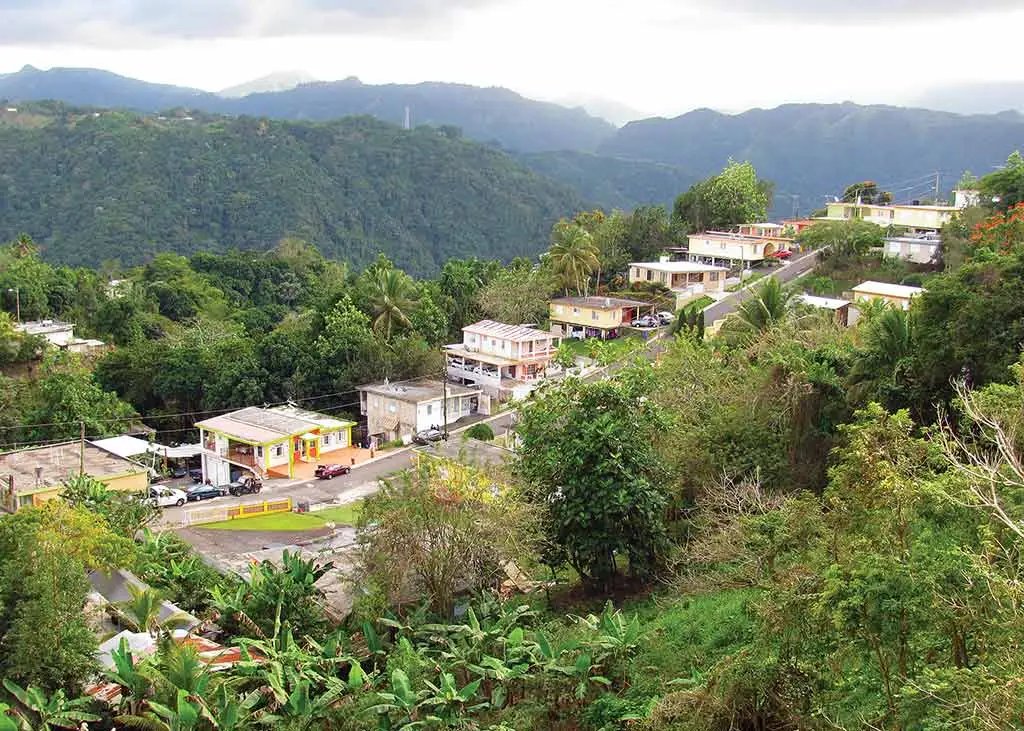 Cordillera Central in San Juan