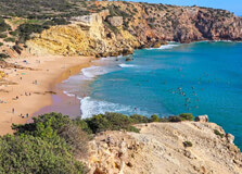 Cove Beach in Sagres