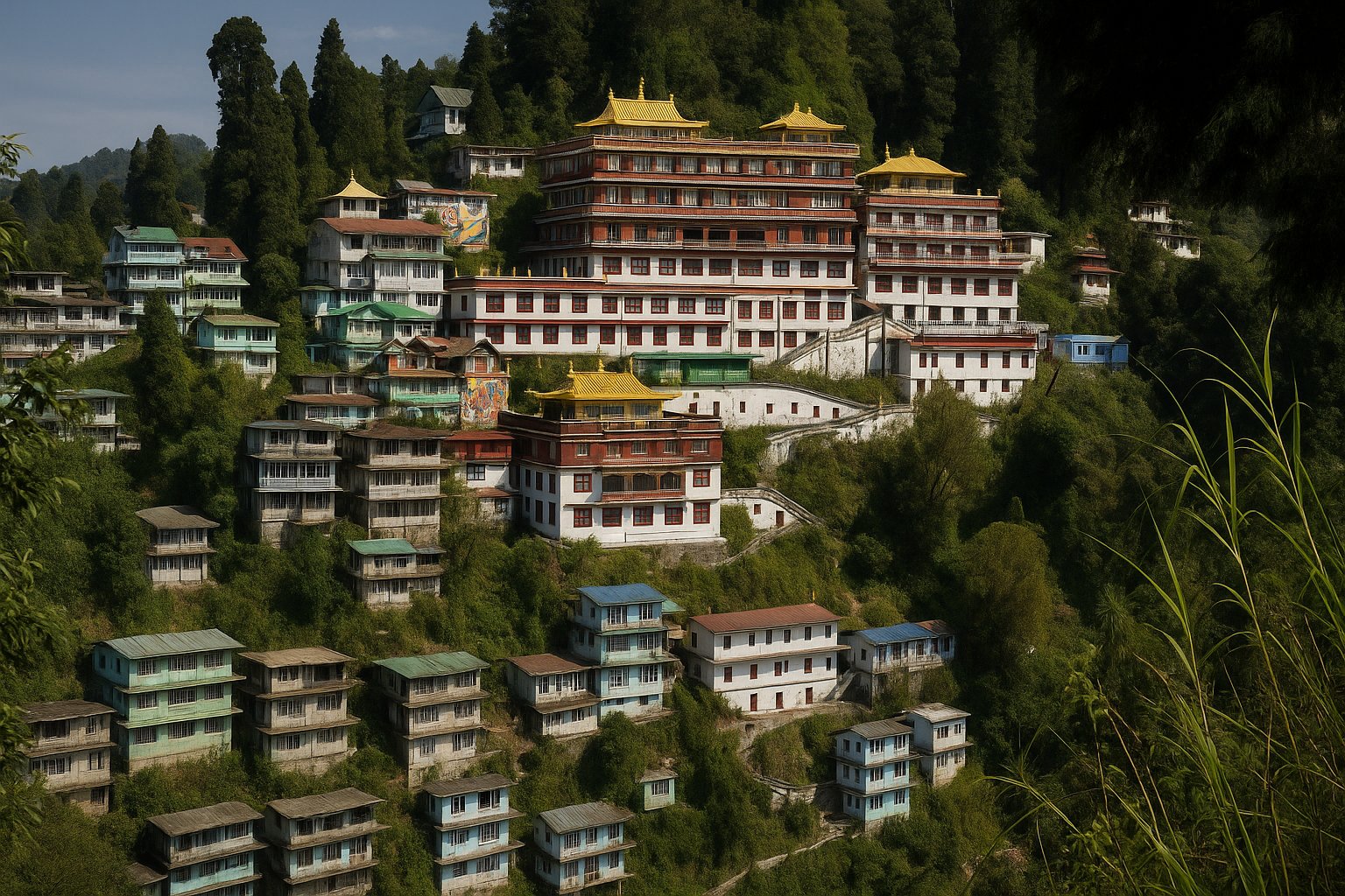 Dali Monastery in Darjeeling