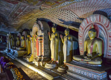 Dambulla Cave Temple in Sigiriya