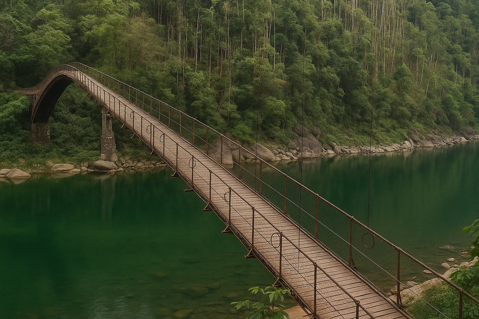 Dawki Bridge