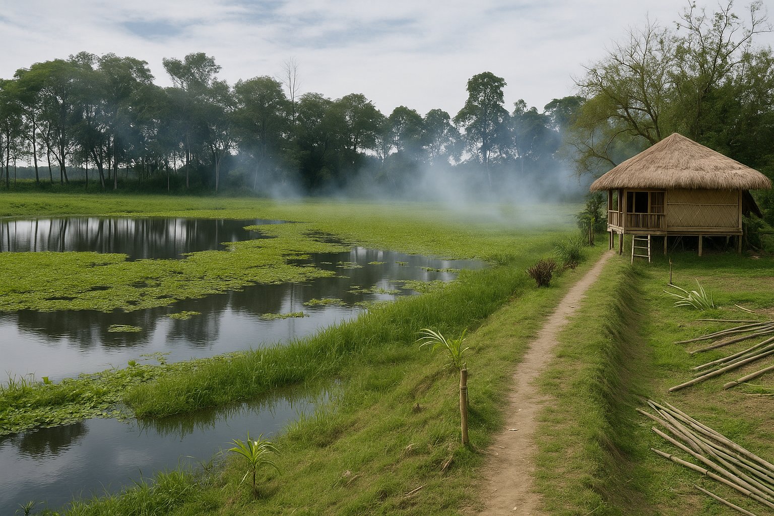 Dehing Namti Satra in Dibrugarh