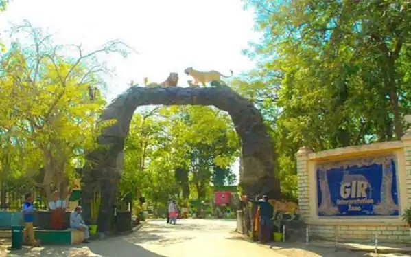 Devalia Safari Park in Sasan