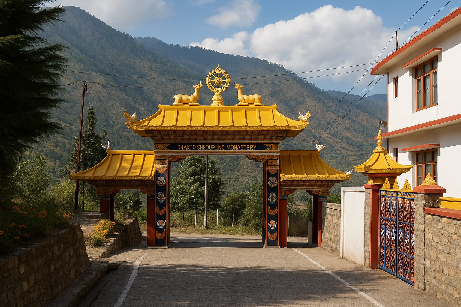 Dhakpo Shedupling Monastery