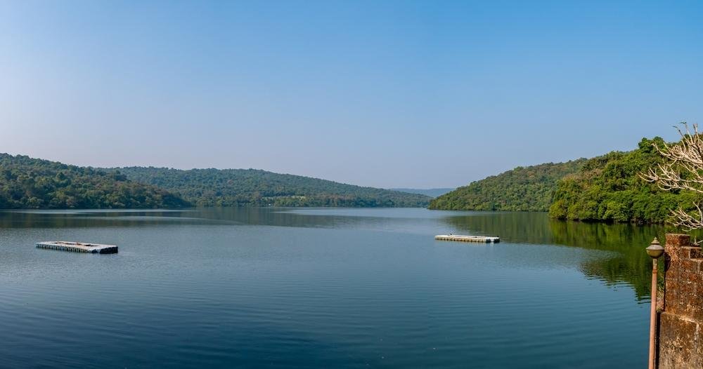 Dhamapur Lake in Sindhudurg