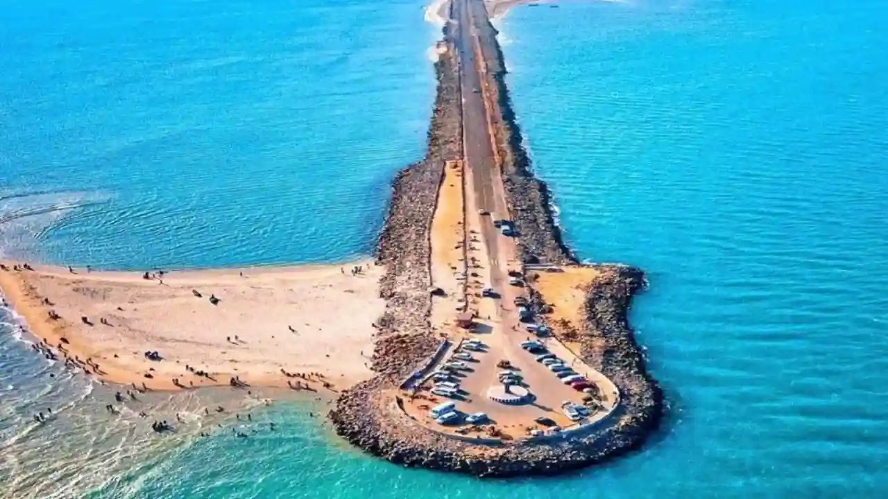 Dhanushkodi Beach in Rameshwaram