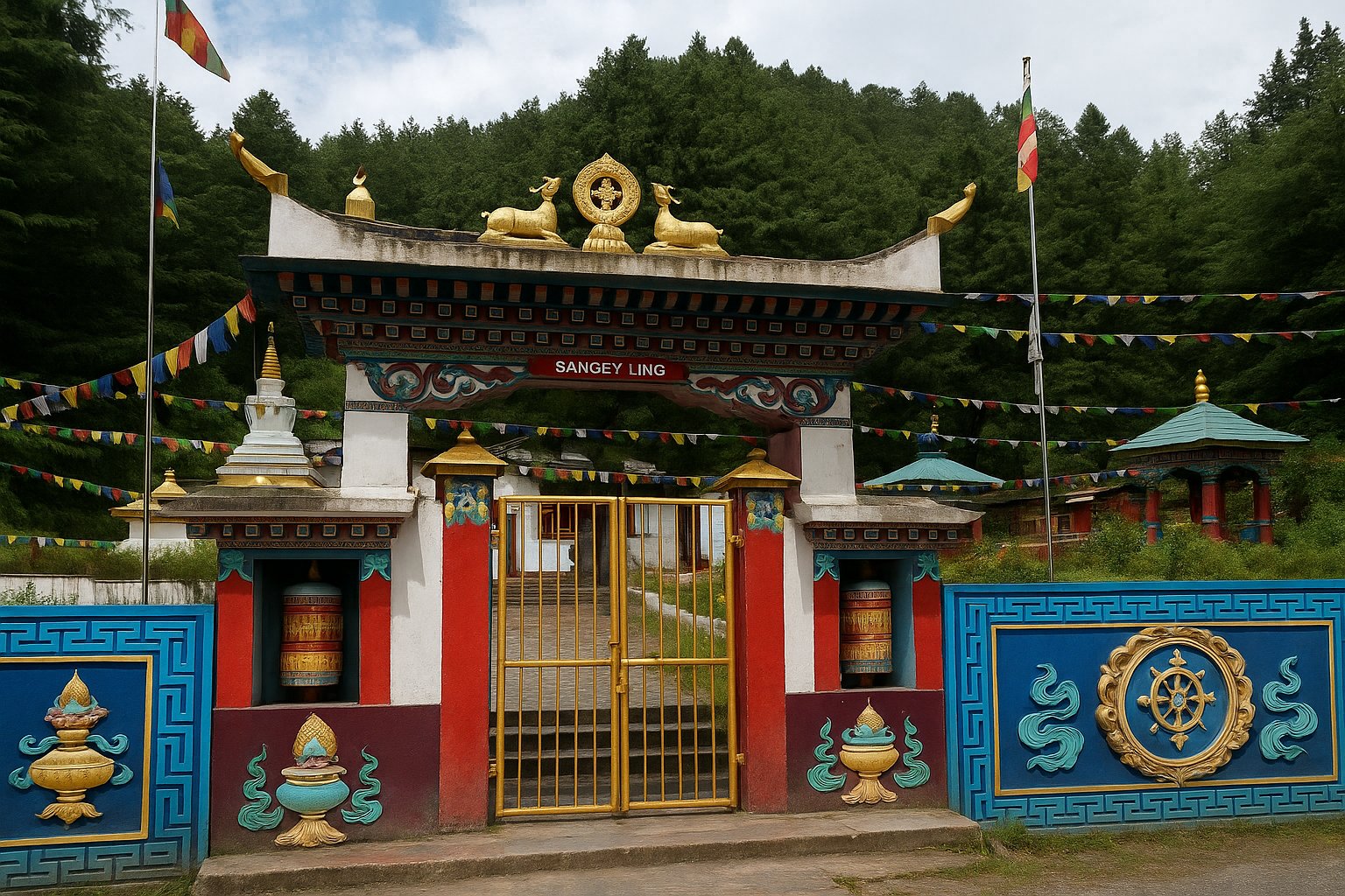 Dirang Dzong in Dirang