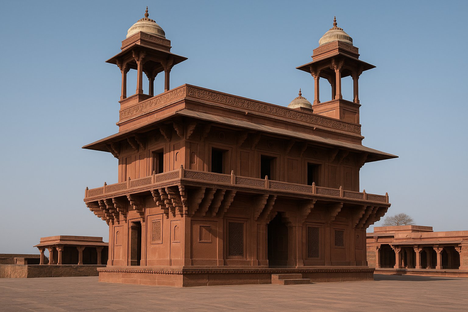Diwan-i-khas in Fatehpur Sikri