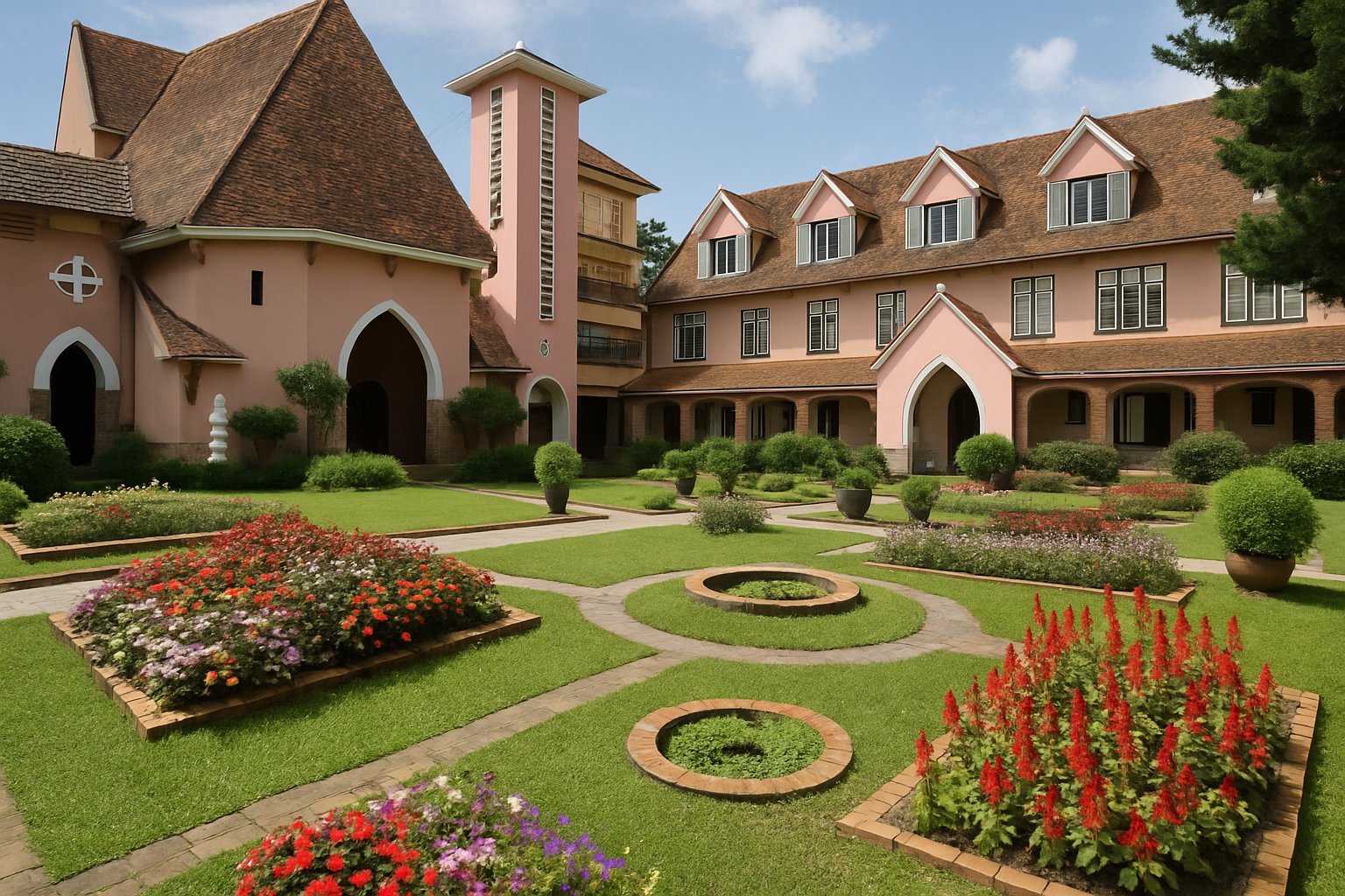 Domaine de Marie Church
