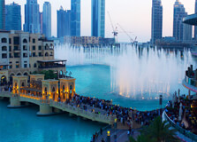 Dubai Fountain in Dubai