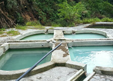 Ducligan Hot Spring, Banaue in Luzon