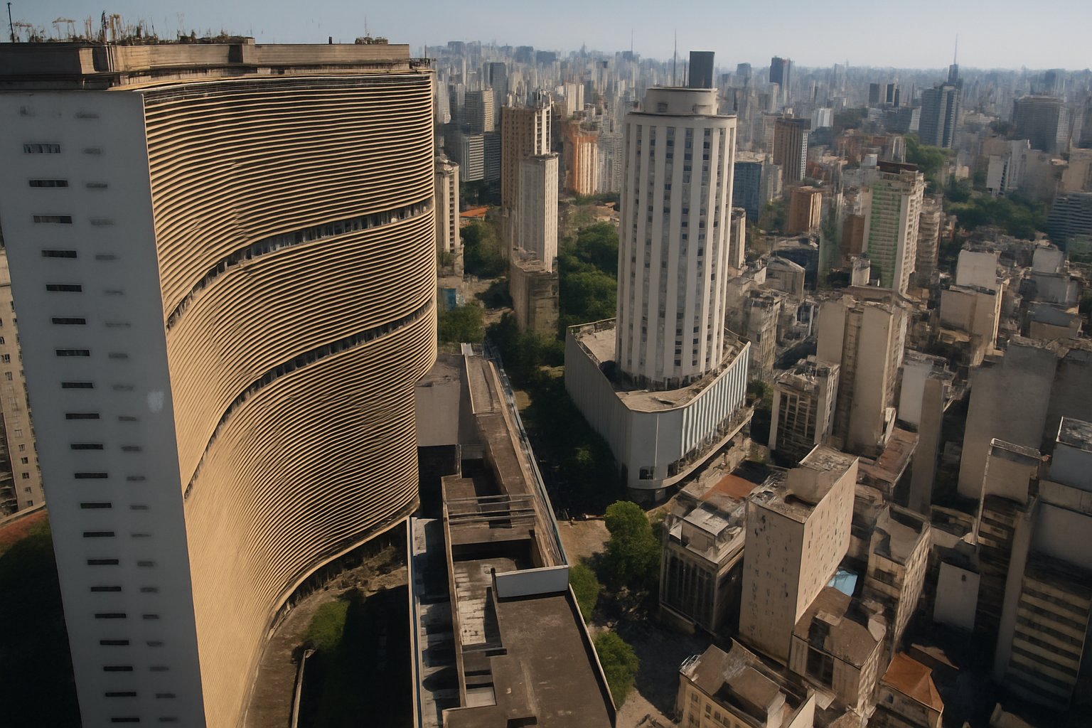 Edifício Copan in Sao Paulo