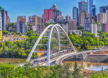 Edmonton in Alberta