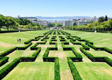 Eduardo VII Park in Lisboa
