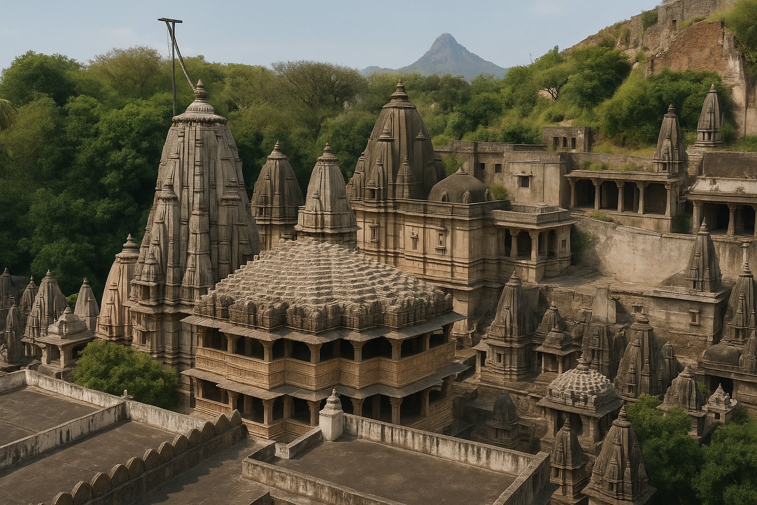 Eklingji Temple in Nathdwara