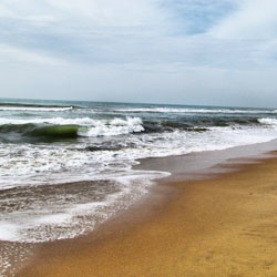 Elliots Beach in Chennai