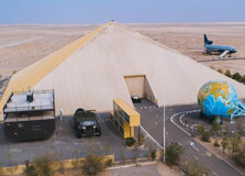 Emirates National Auto Museum in Abu Dhabi