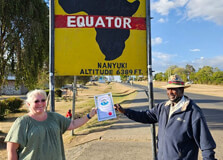 Equator Marker in Nanyuki