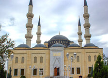 Ertugrul Gazi Mosque in Ashgabat