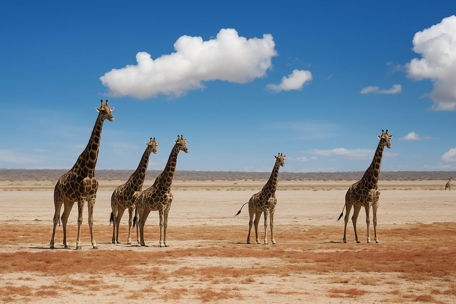 Etosha National Park in Northwestern Namibia