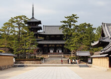Hōryū-ji Temple in Nara