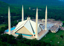 Faisal Mosque in Islamabad