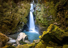 Fantail Falls in West Coast