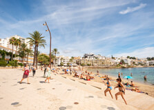 Figueretas Beach in Ibiza