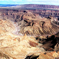 Fish River Canyon in Southern Namibia